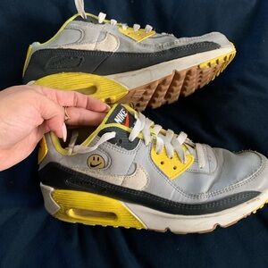 Nike Gray and Yellow Sneakers